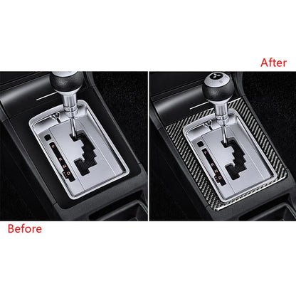 Carbon Fiber Manual Gearbox Cover Trim for Mitsubishi Lancer DE Sedan (2002-2007)