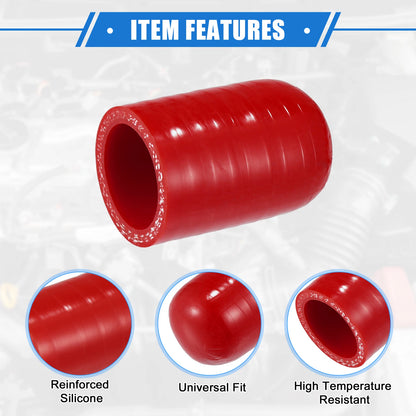 Reinforced Silicone Coolant Cap Kit for Turbo Bypass Valve (0.98" ID)