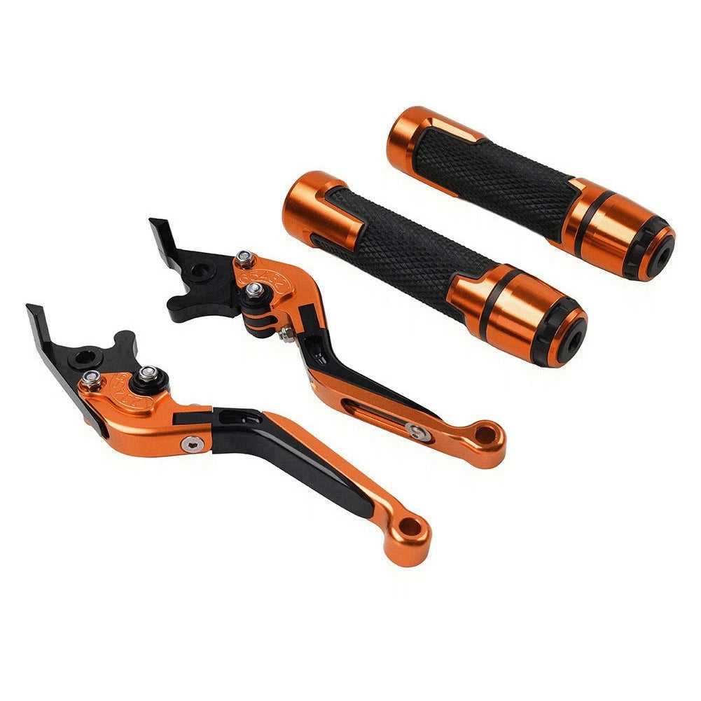 Adjustable Brake Clutch Lever Grip Set for Yamaha YZF R3 MT-03 (2015–2023)