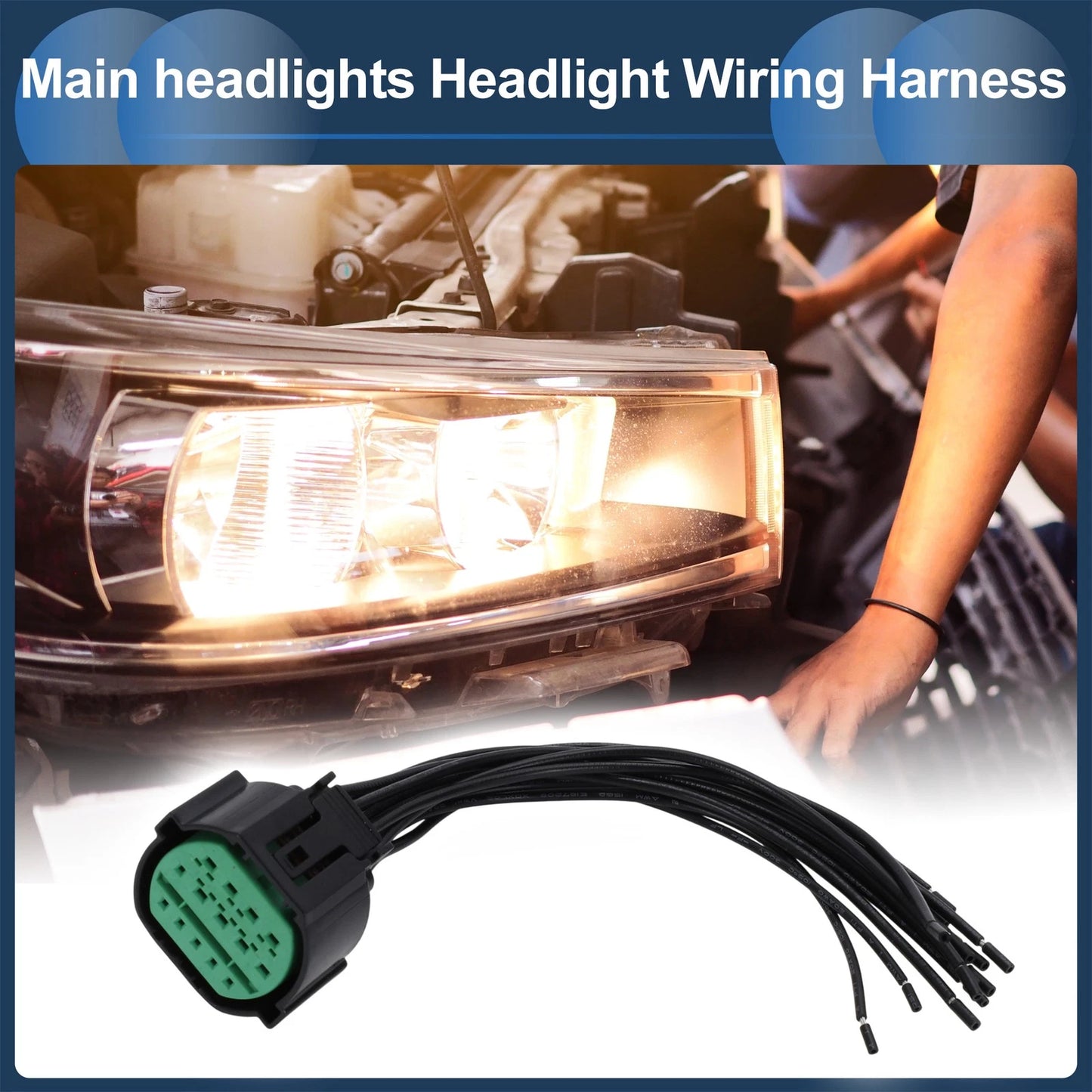 Headlight Wiring Harness Assembly for Kia Optima (2018–2020) 11410653