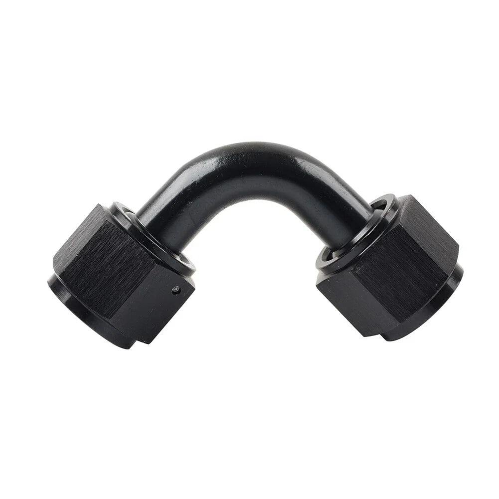 90 Degree Swivel Coupler Union Fitting Adapter for 8AN Female Connector