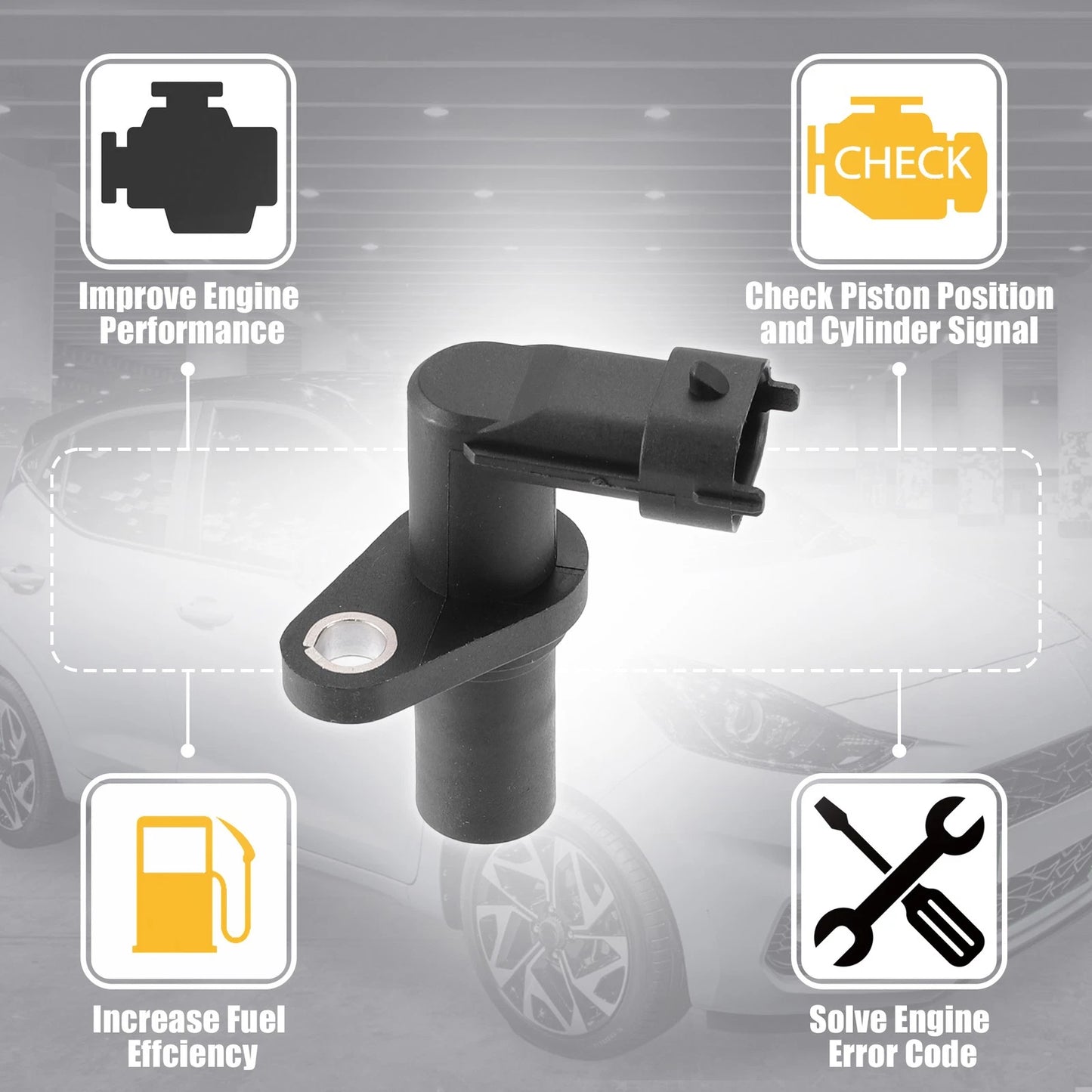 Crankshaft Position Sensor 39180-03000 for Hyundai