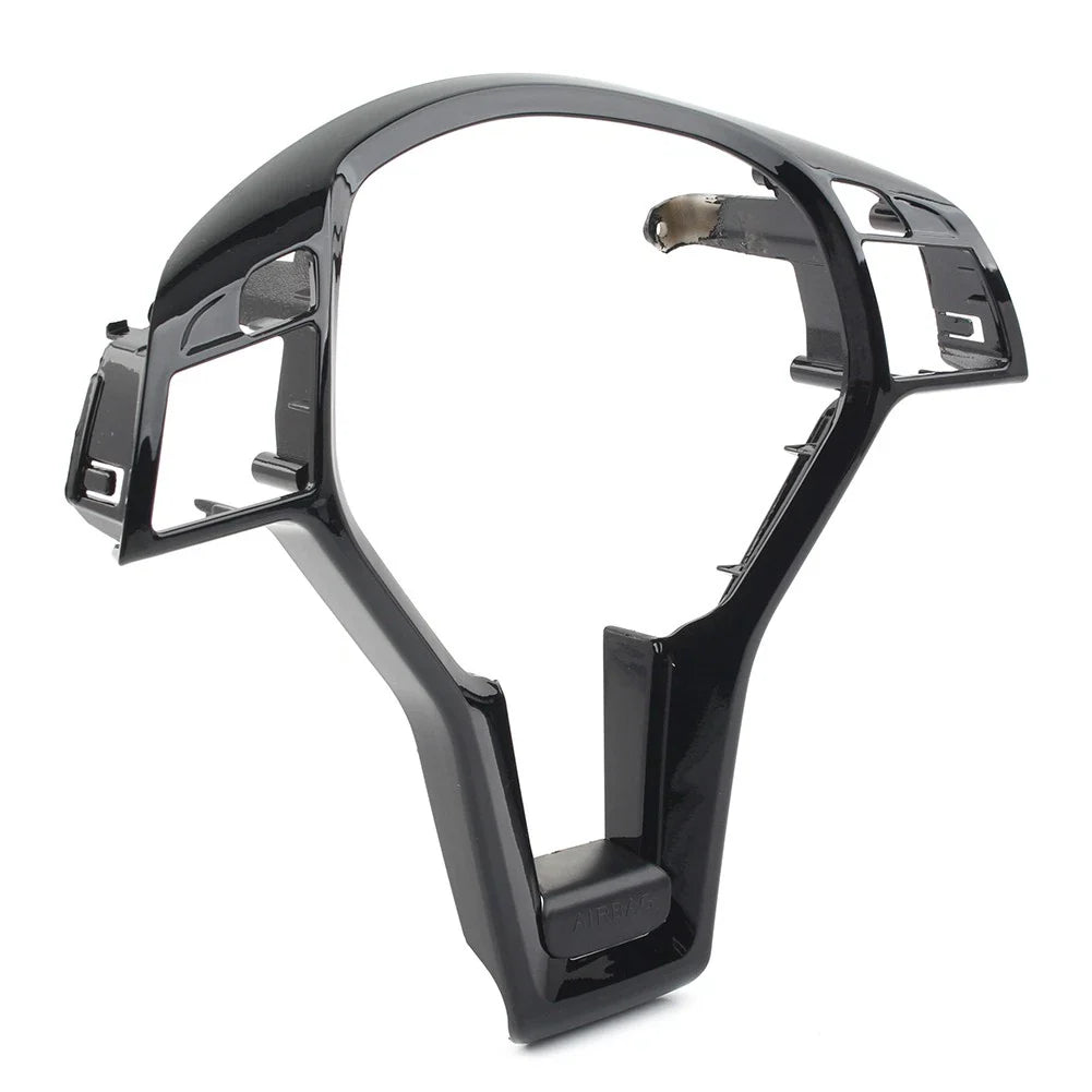 Steering Wheel Trim Cover for Mercedes Benz CLA SLK E C GLA-Class C117 Black
