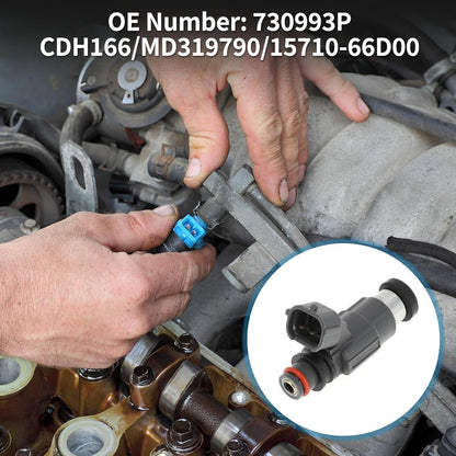 Set of 4 Fuel Injectors for Johnson Evinrude 60-70 HP (Year Range)