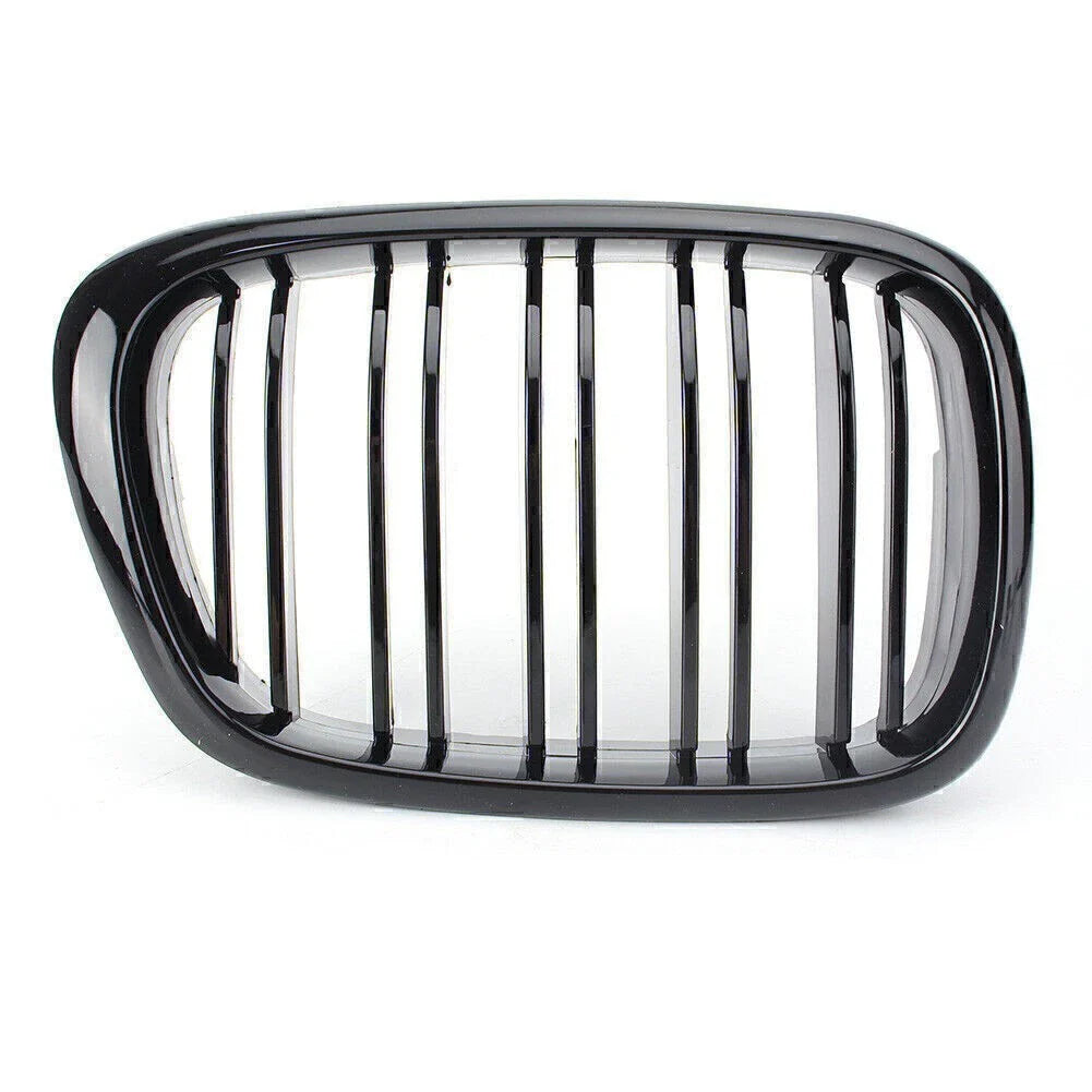 Black Front Upper Bumper Mesh Grille for BMW 5 Series E39 (1995-2004)