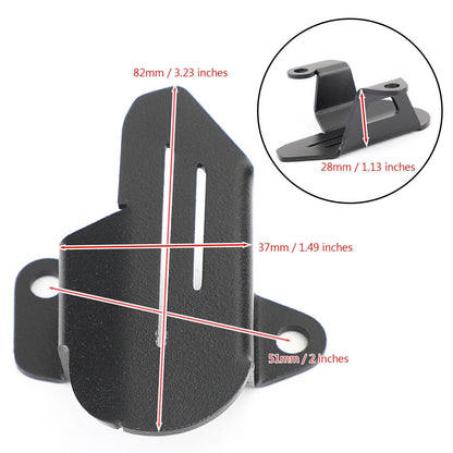 Black Protective Side Switch for BMW F750GS F850GS (2018–2020)