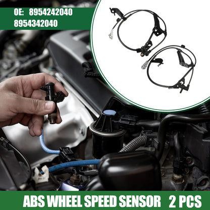 2pcs ABS Wheel Speed Sensor for Toyota RAV4 (2001–2005) No. 8954242040/8954342040