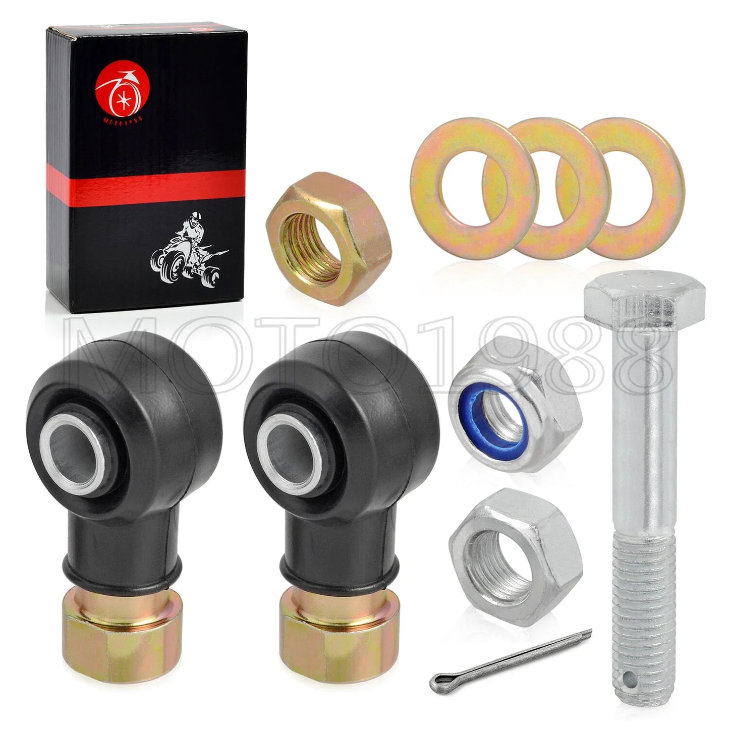 2 x Tie Rod End Kit for Polaris Ranger RZR Razor