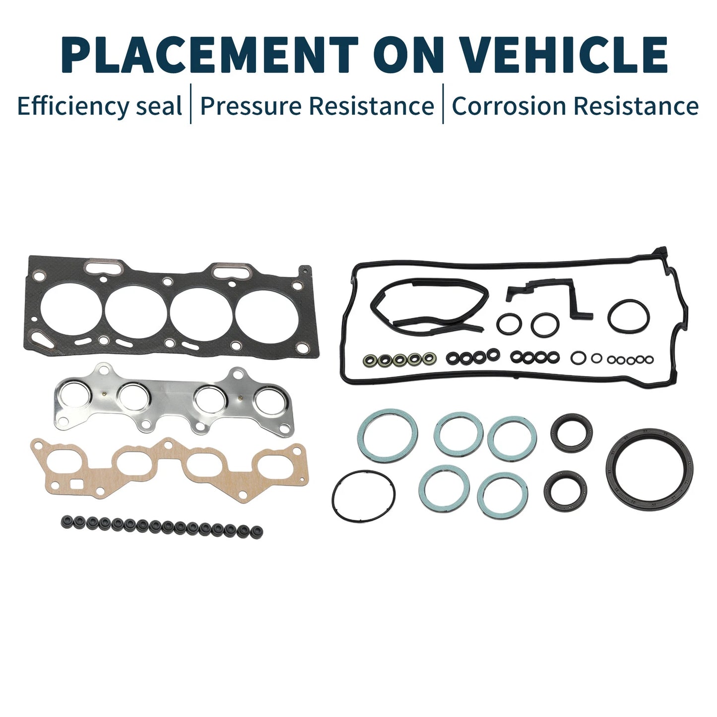 Cylinder Head Gasket Kit No. 411111150 for Toyota 5E (Year Range Not Specified)