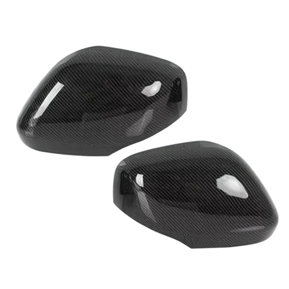 ABS Carbon Fiber Rear View Mirror Cover Trim for Nissan Armada (2017-2023)