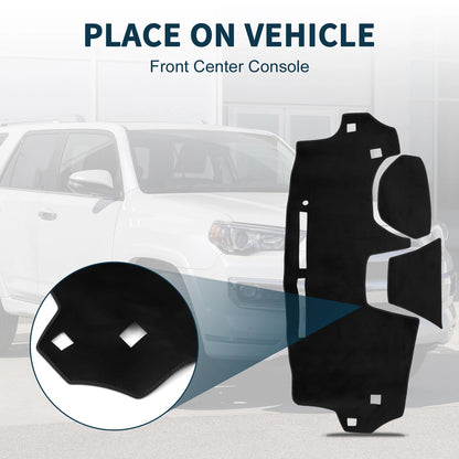 Dashboard Cover Mat for Daihatsu Move LA150S/LA160S (2014–2022) Black Set