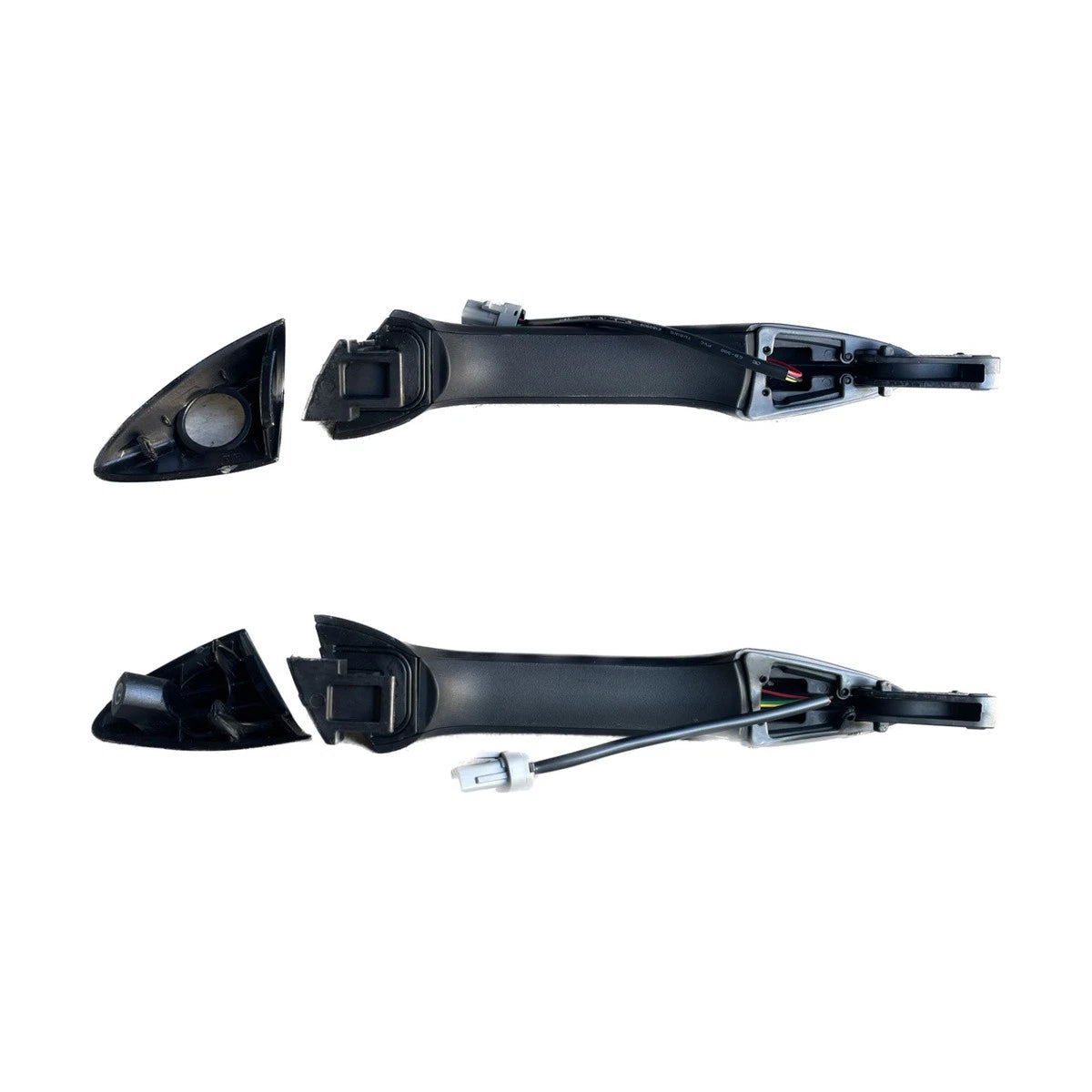 Set of 2 Outer Door Handles for Hyundai Elantra (2011–2015) Black