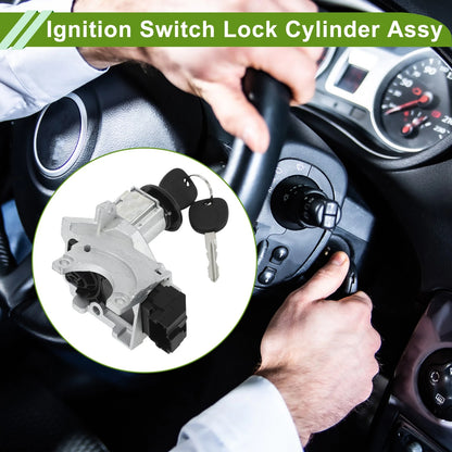 Ignition Lock Cylinder Assembly for Chevrolet Silverado 1500 3500 (No. 88965342)