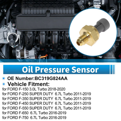Engine Oil Pressure Sensor No.BC319G824AA for Ford F-150 3.0L Turbo (2018–2020)