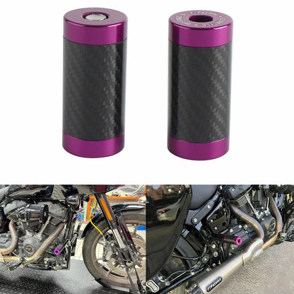 1 1/4" Crash Bar Slider Ends for Harley FLHR FLTR FLHX FLTRU (2008-2023)