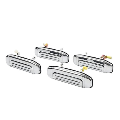 Set of 4 Outer Door Handles for Mitsubishi Pajero Montero (1992–2000)