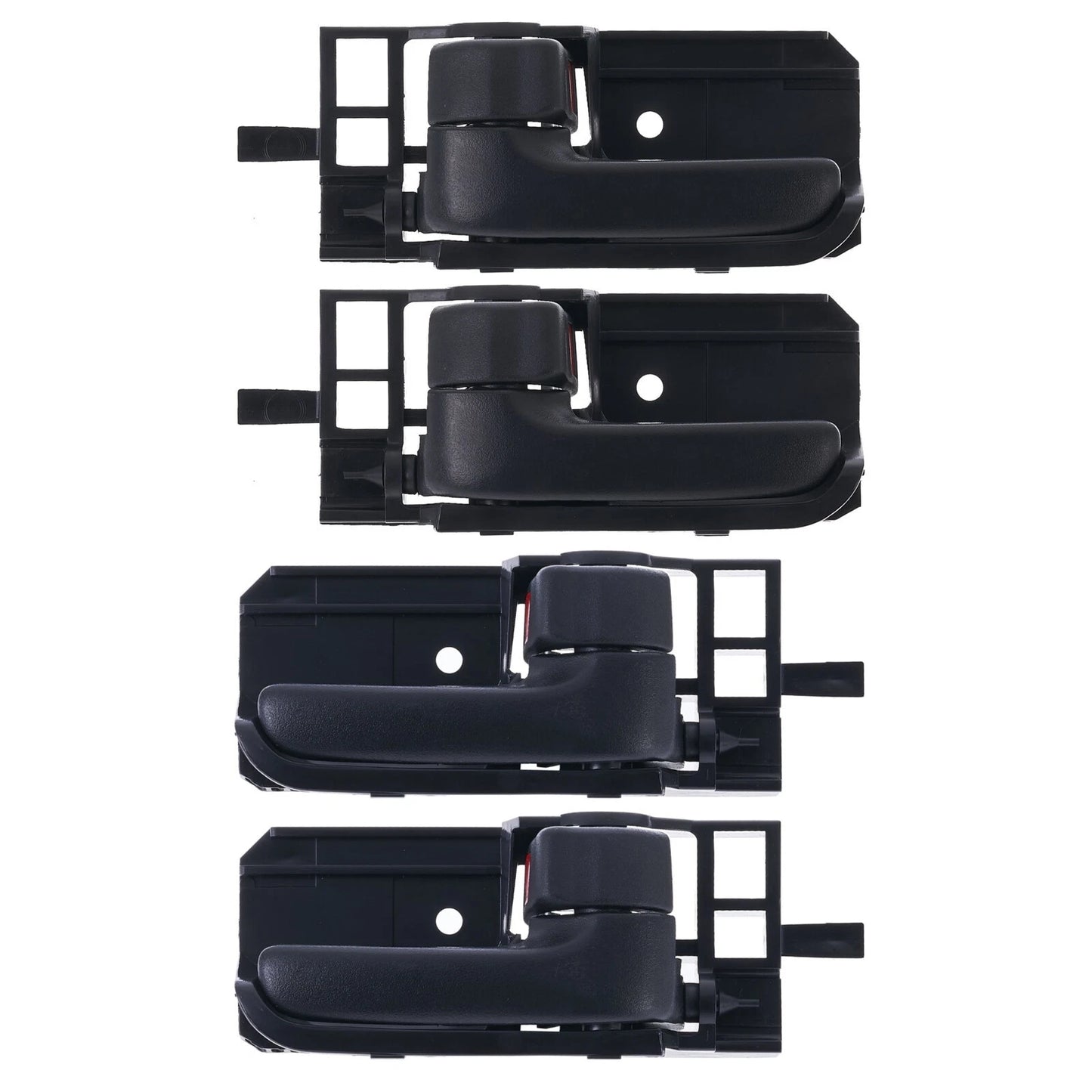 Set of 4 Inner Door Handles for Toyota Corolla (2001–2007) - Black