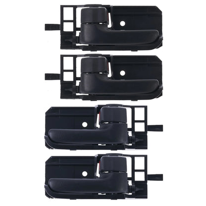 Set of 4 Inner Door Handles for Toyota Corolla (2001–2007) - Black