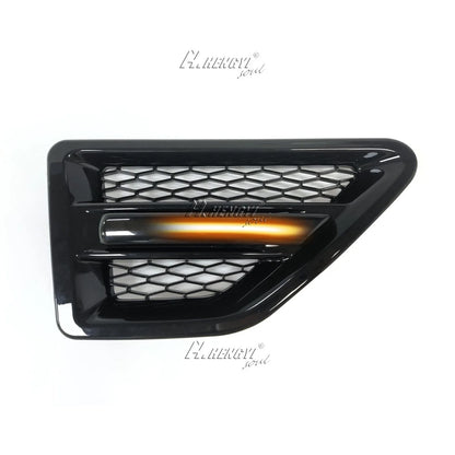 Dynamic Side Marker Light + Black Air Vent Cover for Freelander 2 (2006–2016)