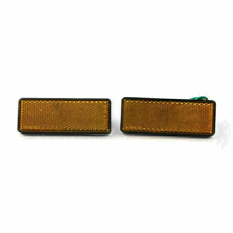 2X LED Reflector Turn Signal Tail Brake Light Universal
