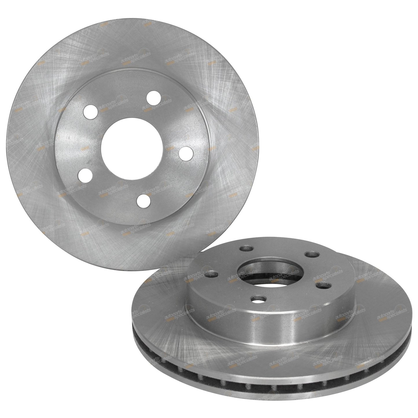 2 Front Disc Brake Rotors for Jeep Grand Cherokee (1999–2005)