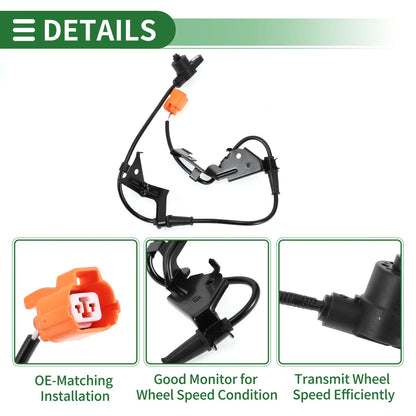 ABS Wheel Speed Sensor for Honda Stream Front Right (2000-2006)