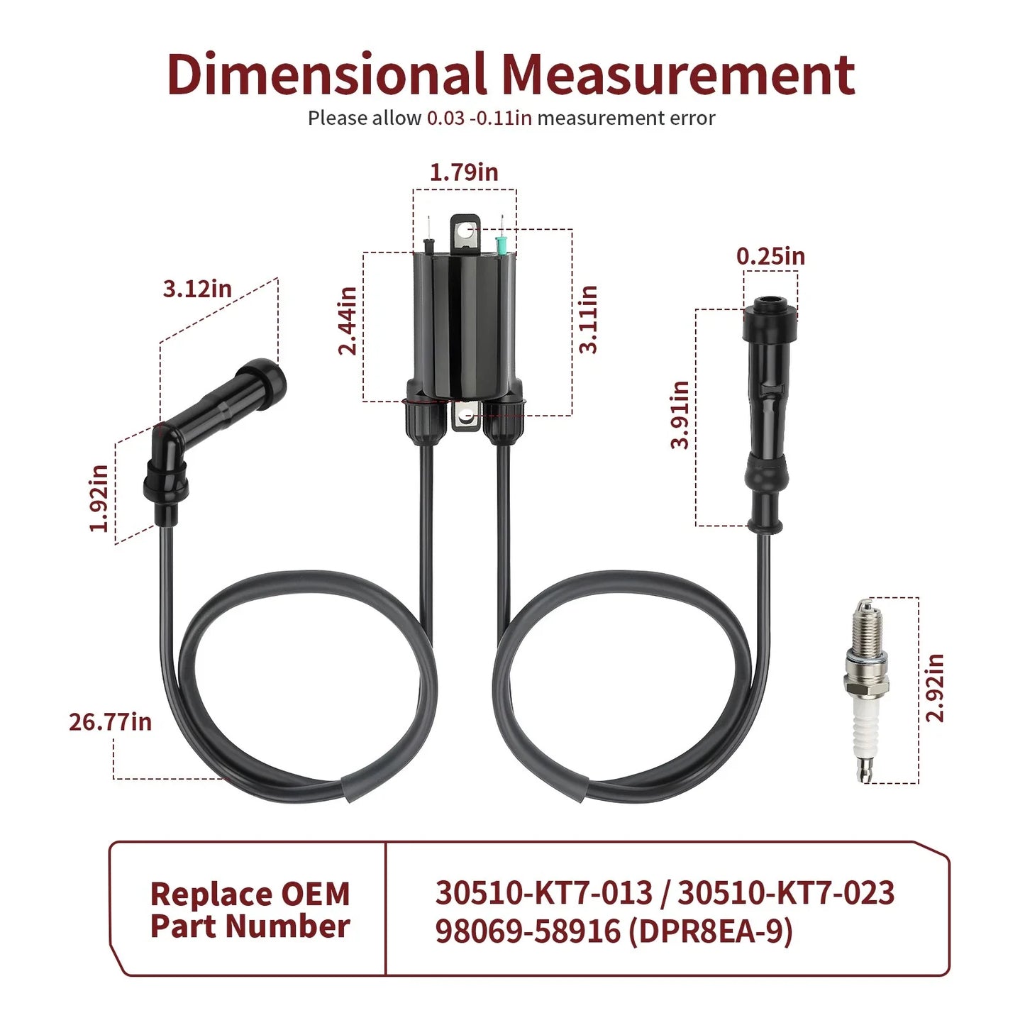 Ignition Coil for Honda