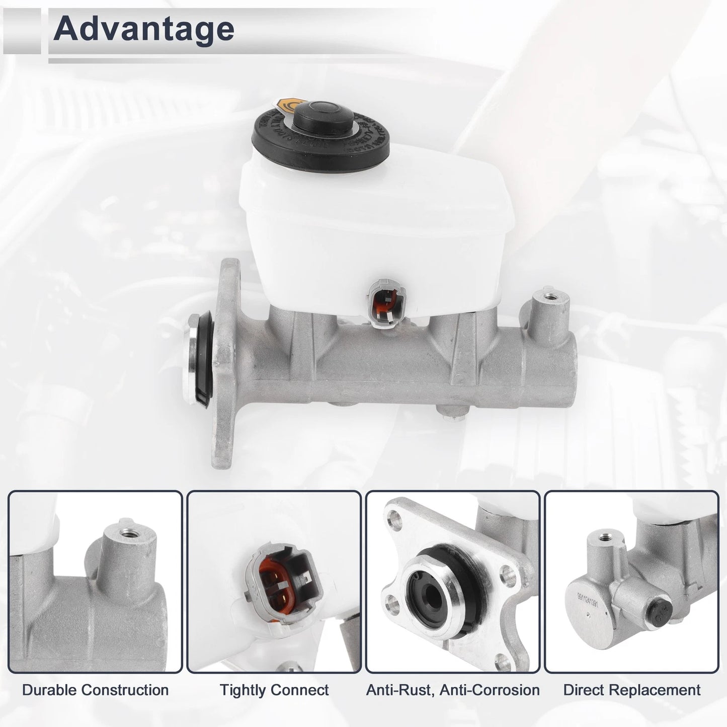 Brake Master Cylinder with Reservoir No.4720160540 for Toyota 4Runner (1989–1995)