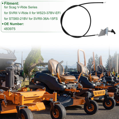 Throttle Cable for Scag V-Ride II (SVRII)