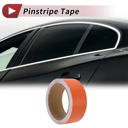 Pinstripe Tape 50mmx10m for Car Motorcycle Boat Matte Orange