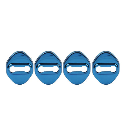 Blue Door Lock Protective Cover for Honda, Toyota, Mazda, Hyundai