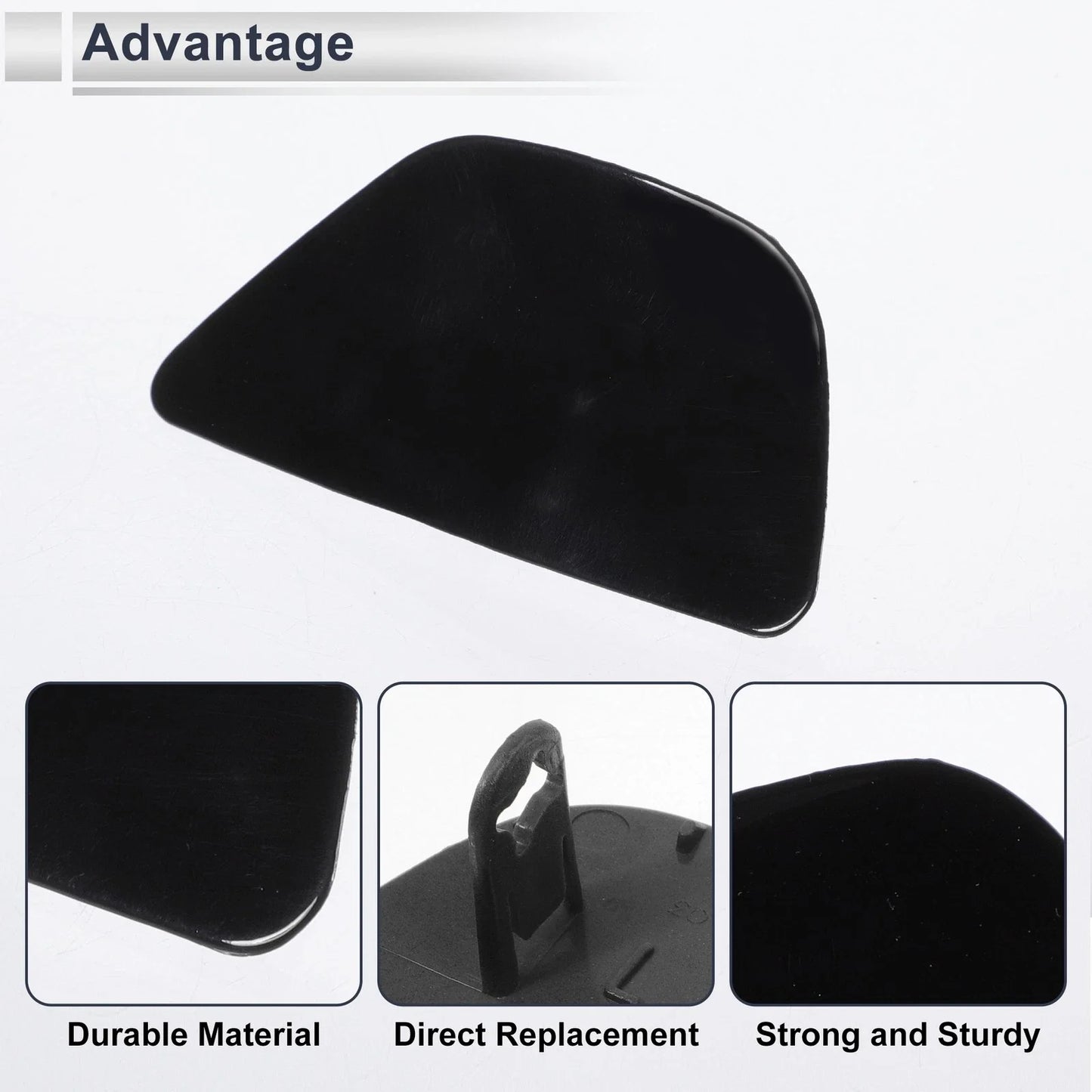 Front Left Washer Nozzle Cover Cap for BMW 535i GT (2014-2017)