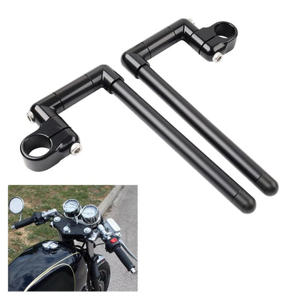 51MM Cafe Racer Clip-On Handlebar for Universal Motorcycles (7/8")