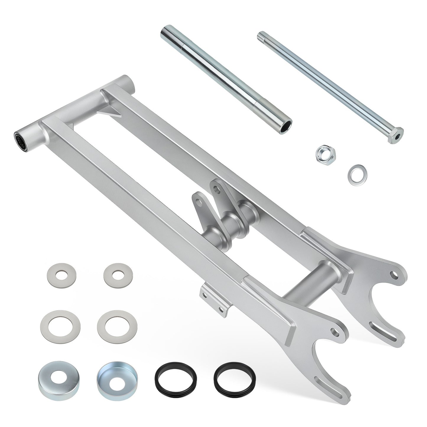 4" Extended Chrome Rear Swingarm for Yamaha Banshee 350 (1987–2006)