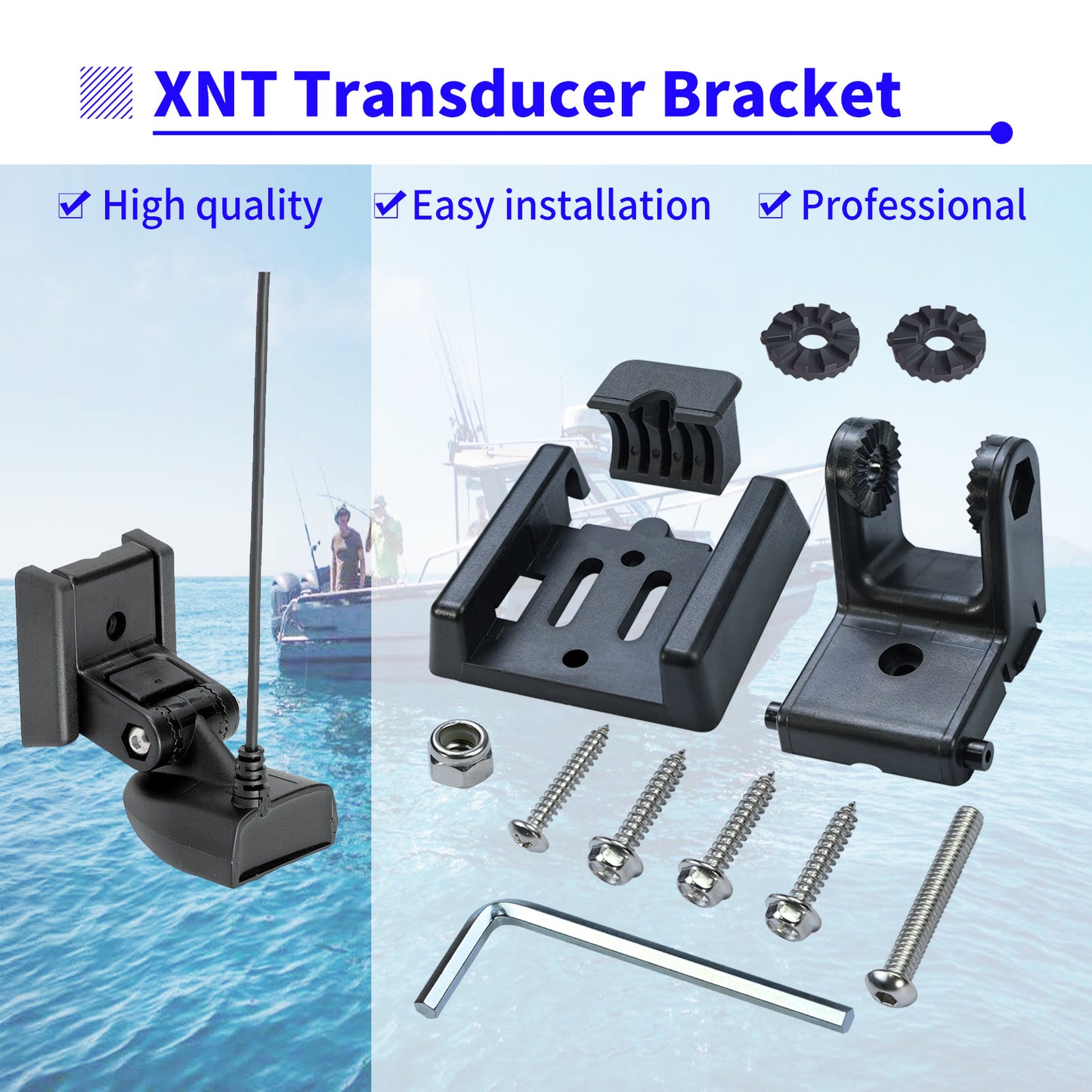 Transducer Mount for Humminbird 740093 (Transom)