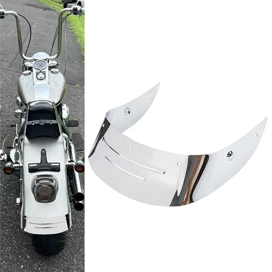 Ribbed Rear Mudguard Trim for Harley Fat Boy Anniversary FLSTFI FLSTF (2000-2017)