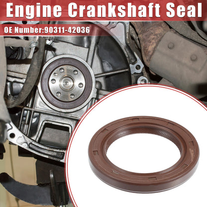 Engine Crankshaft Seal No. 90311-42036 for Toyota Avalon (2005–2018) Rubber