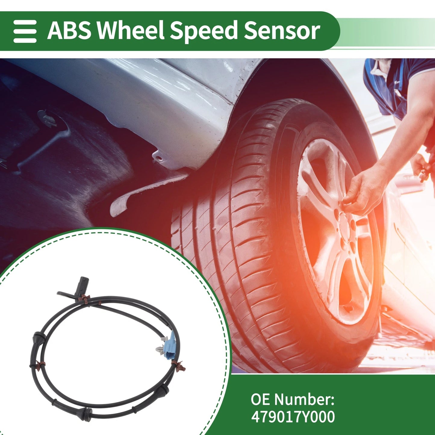 ABS Wheel Speed Sensor No. 479017Y000 for Nissan Maxima (2004–2008)