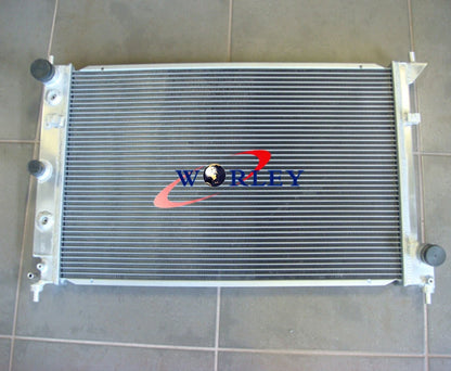 Aluminum Radiator & Fan for Ford BA BF Falcon XR6 XR8 Fairmont (2002–2008)