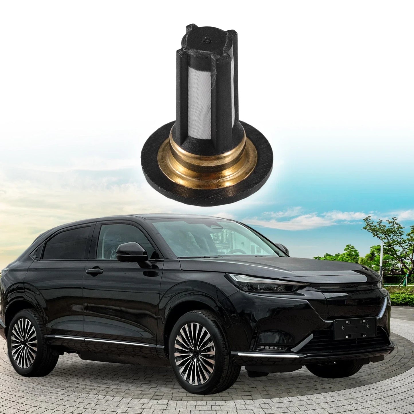 4 Pcs Fuel Injector Filter Baskets for Honda
