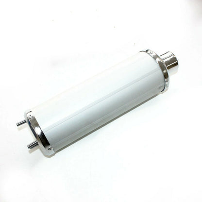310mm Silver Alloy Exhaust Muffler for 110cc 125cc Quad Dirt Bike ATV