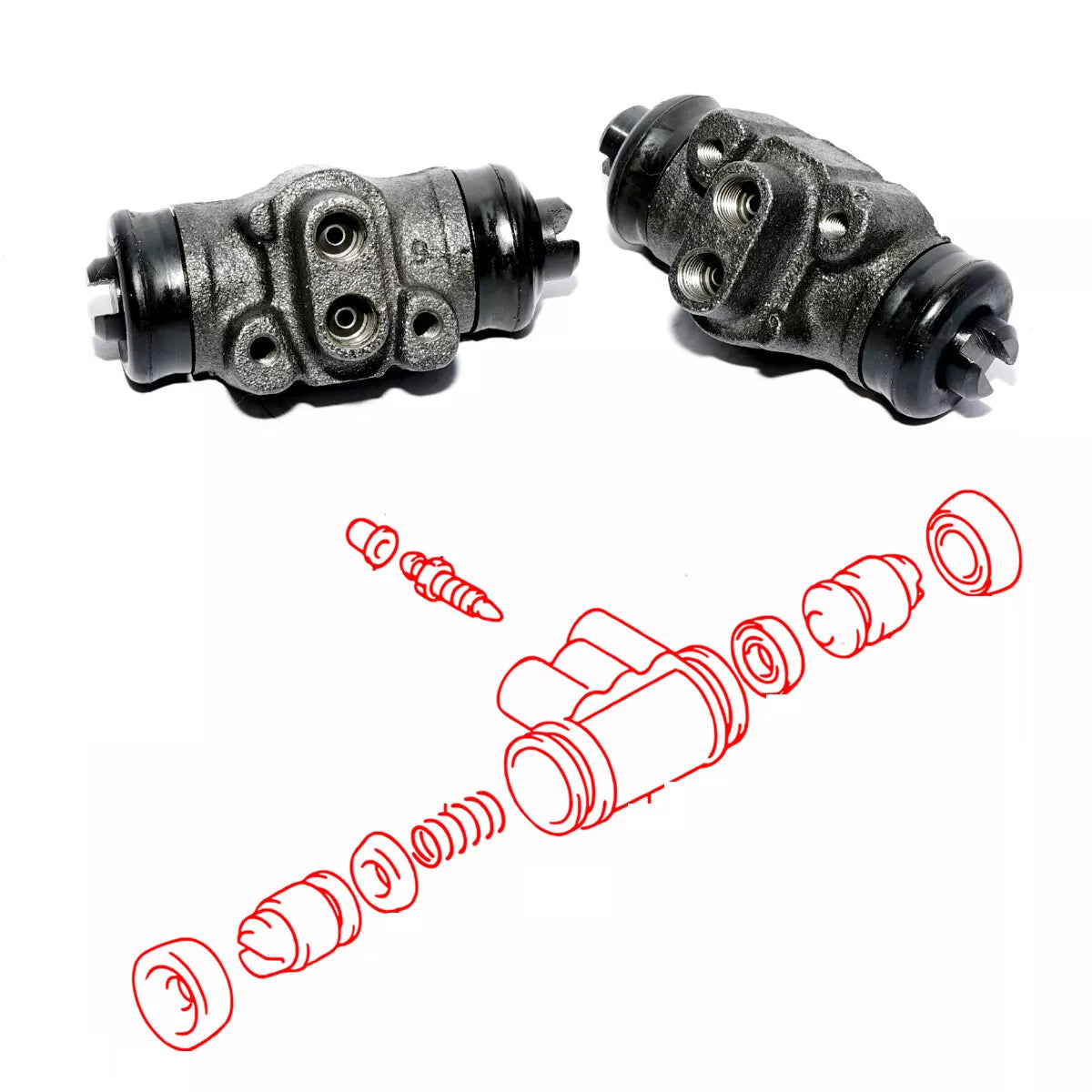 Rear Wheel Brake Cylinders for Suzuki Vitara JX Sidekick Escudo 1990-1997