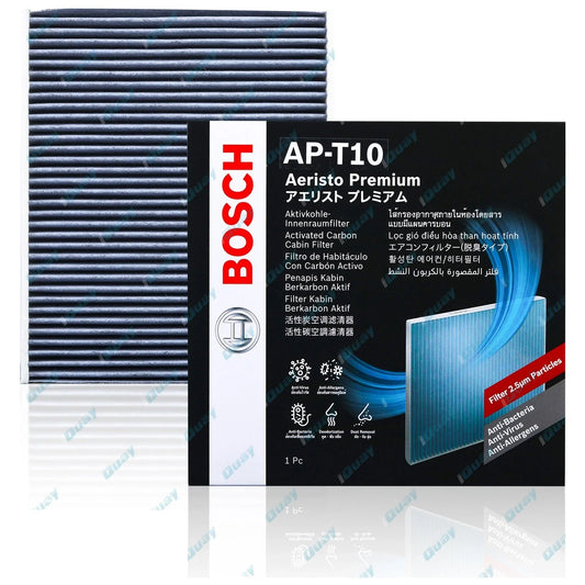 Bosch Aeristo Premium Cabin Air Filter for Toyota Hilux TGN121 4cyl 2.7L 2015-19