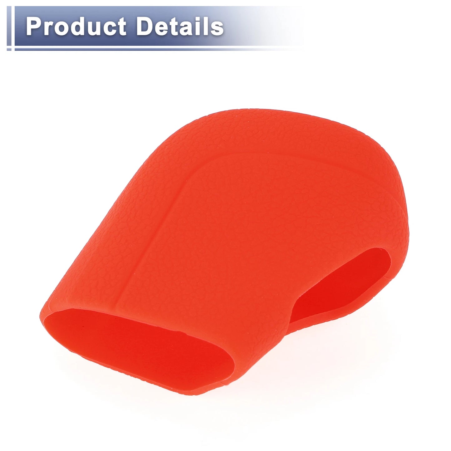 1 Pc Automatic Gear Shift Knob Cover Red Silicone for Toyota Camry (2018–2024)