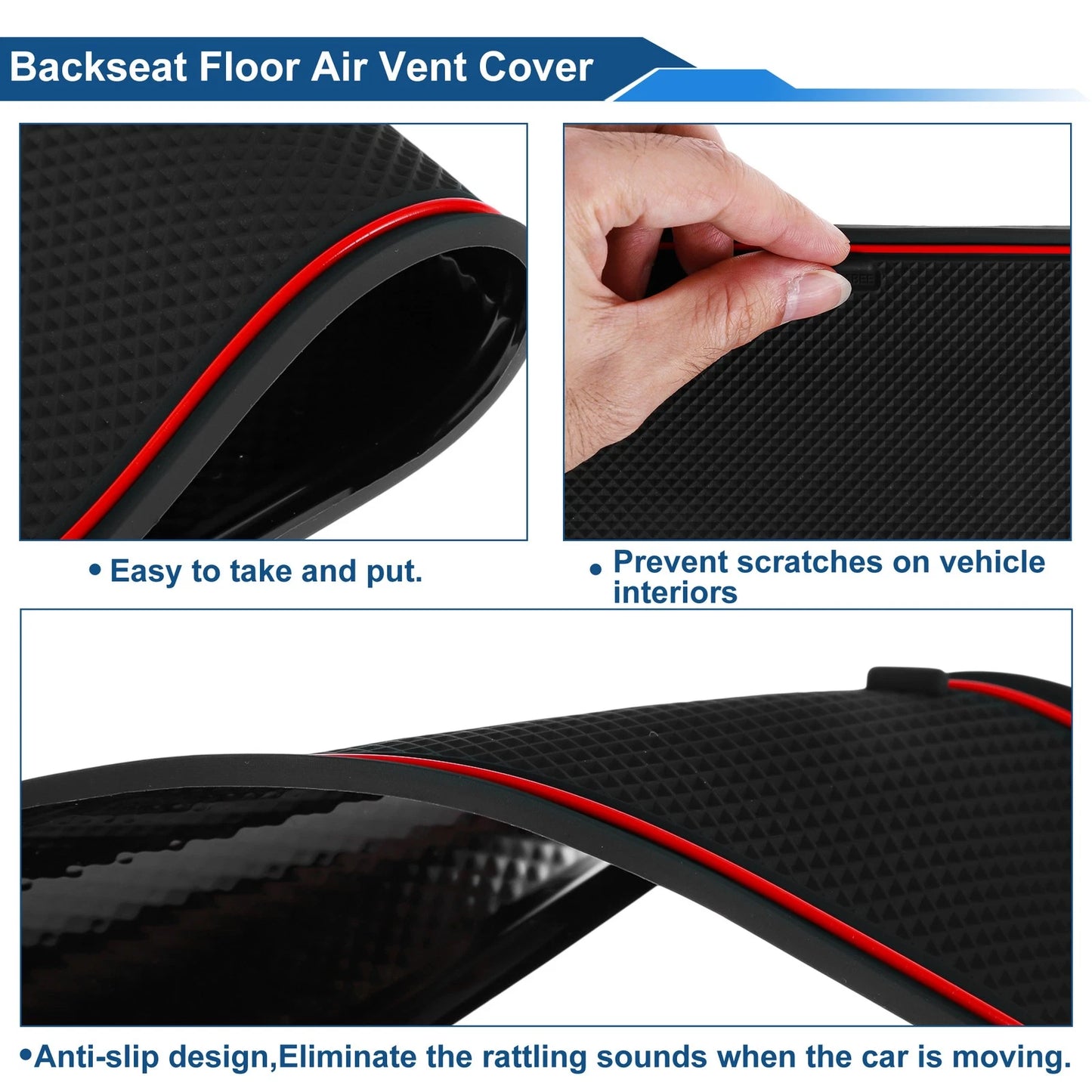 16Pcs Non-Slip Mat for Hyundai Kona SX2 Hybrid PHEV (2024–2025)