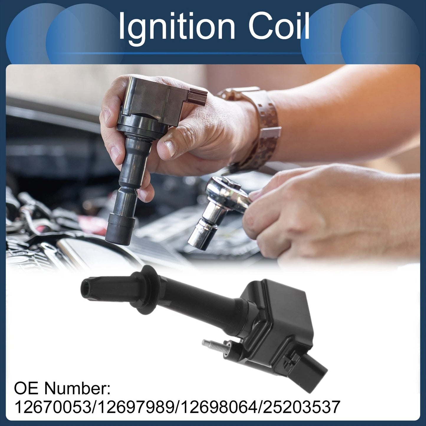 Ignition Coil Pack No. 12670053/12697989 for Chevrolet Cruze (2011–2016)