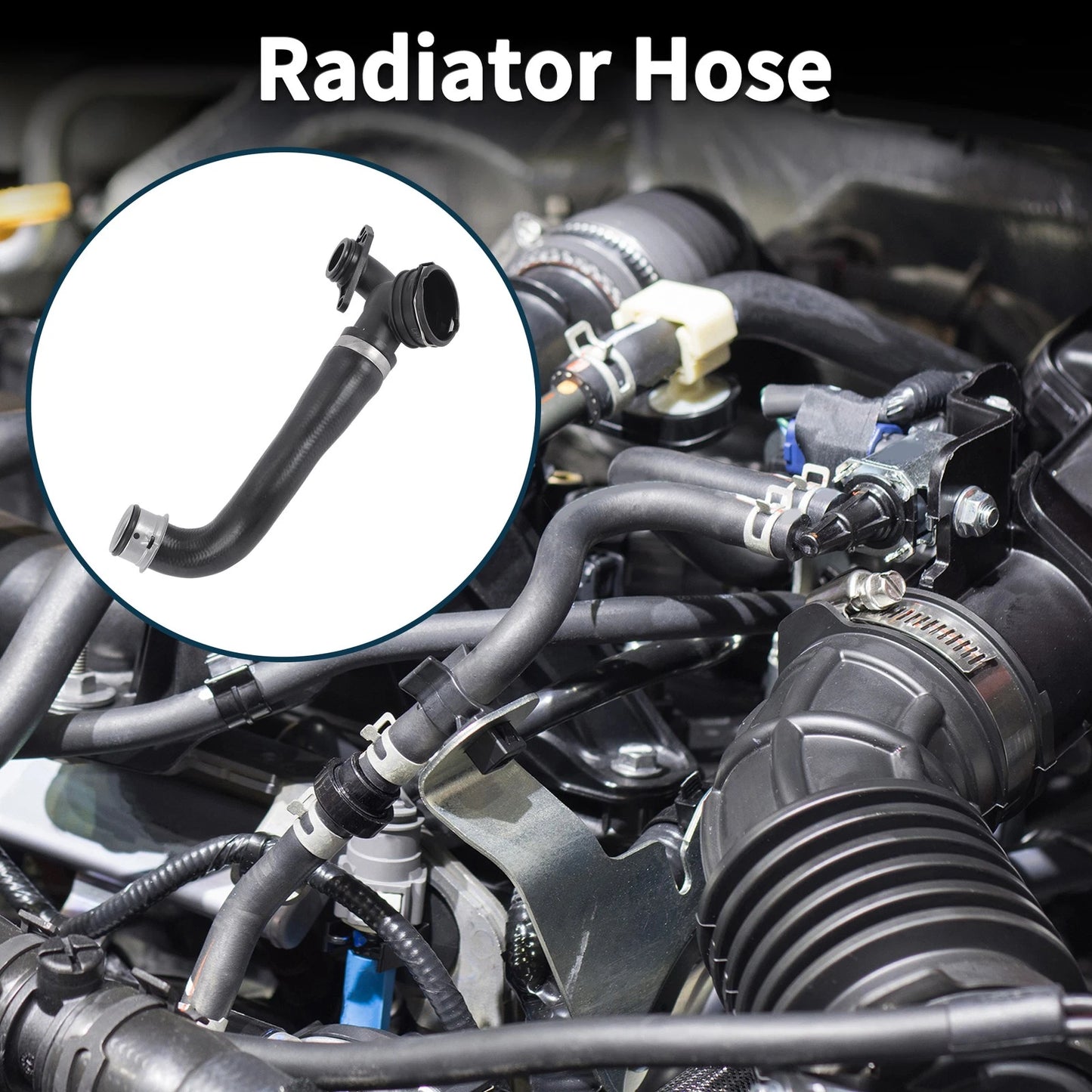 Radiator Hose No.97010623201 for Porsche Panamera (2010–2016) Upper