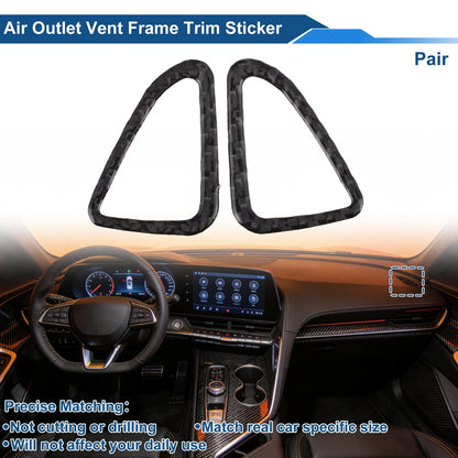 Air Condition Outlet Vent Trim Cover Frame for Chevrolet Corvette C8 (2020–2024)