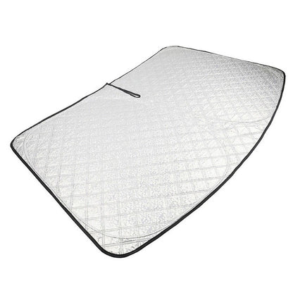 Foldable Windshield Sun Shade for Ford Super Duty F250 F350 F450 F550 (2017–2022)