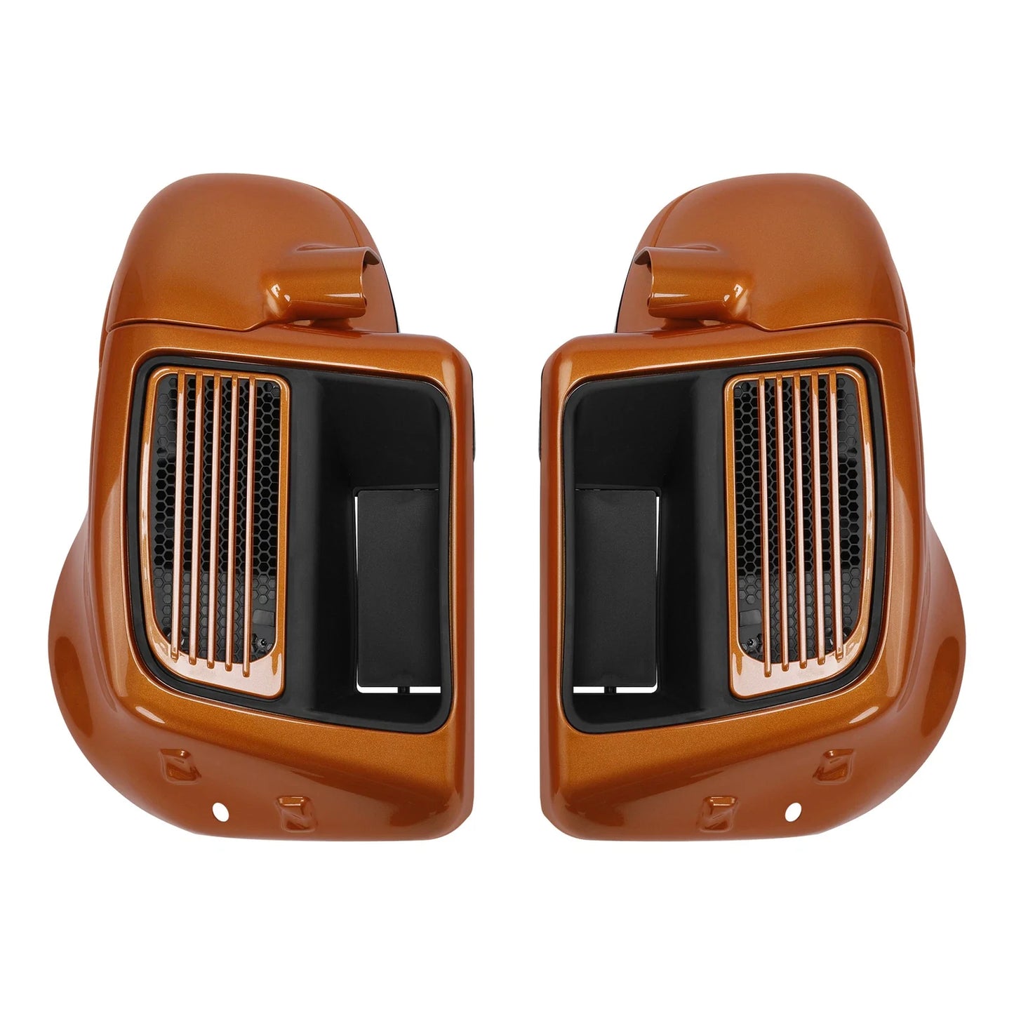Vented Fairings for Harley Touring Road Glide (2014-2023) Amber Whiskey